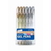 Gold and Silver Gel Pens