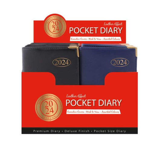Week To View Pocket Diary 2024