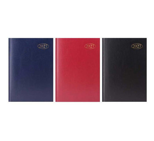 A5 WEEK TO VIEW HARDBACK QUALITY DIARY