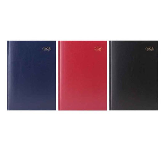A4 DAY A PAGE HARDBACK DIARY