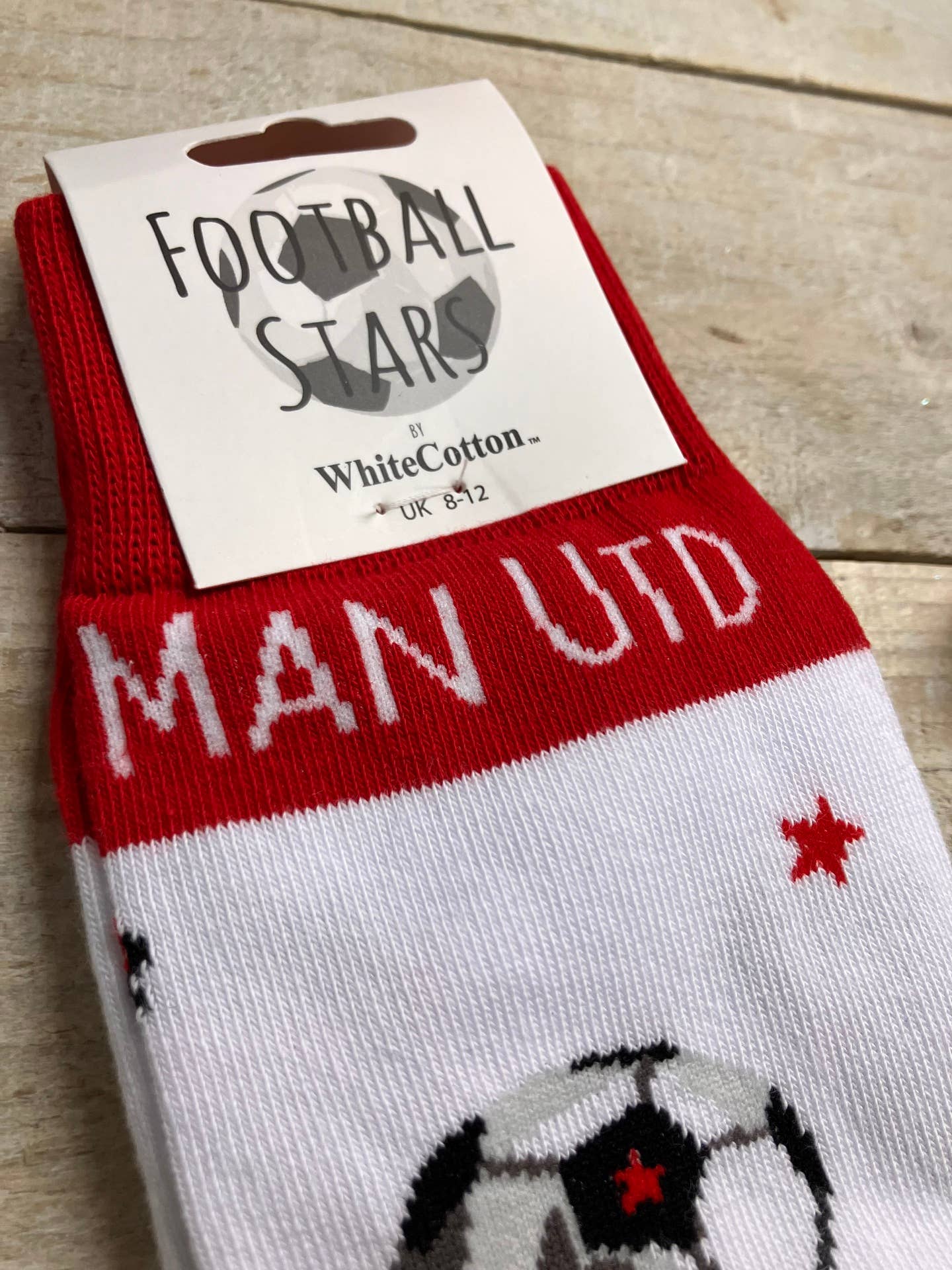 Man Utd Socks - Footy Fan (S-FN4)