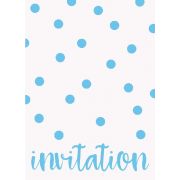 Pastel Blue Invitations (8)