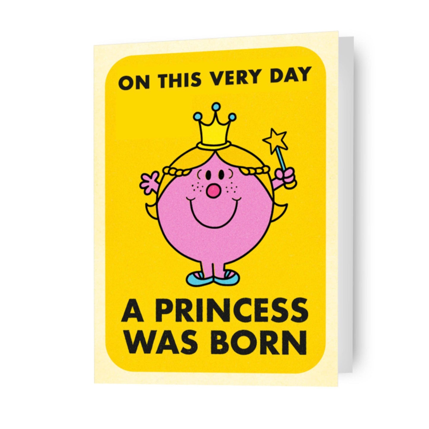 Mr Men & Little Miss Princess Birthday Card
