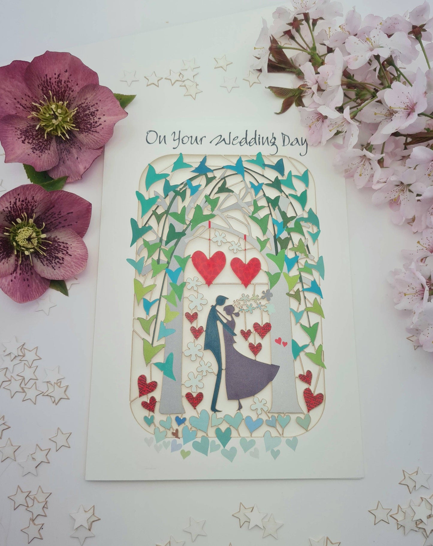 On Your Wedding Day - Bride and Groom Wedding Card