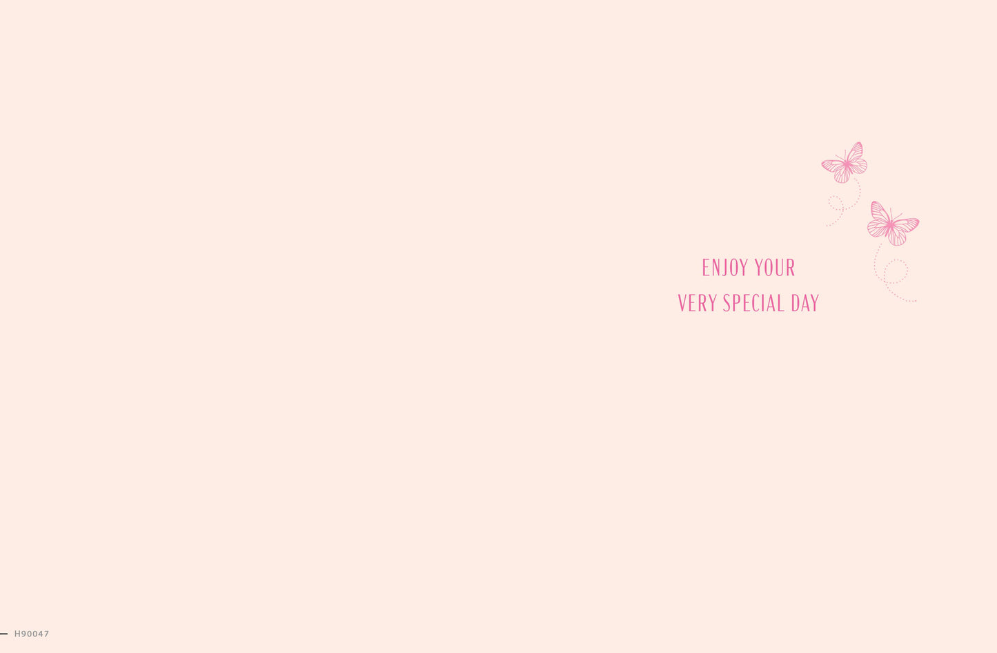 Birthday Card, Nan, Flower On Mint