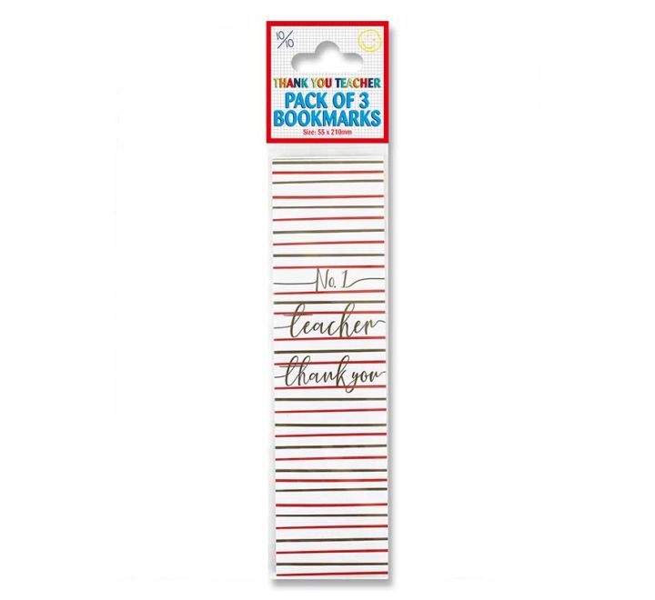 X3 NO.1 TEACHER BOOKMARK