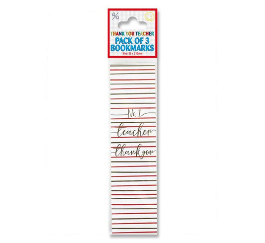 X3 NO.1 TEACHER BOOKMARK
