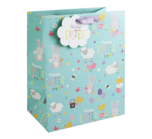 EASTER CUTE CHARACTERS LARGE GIFT BAG