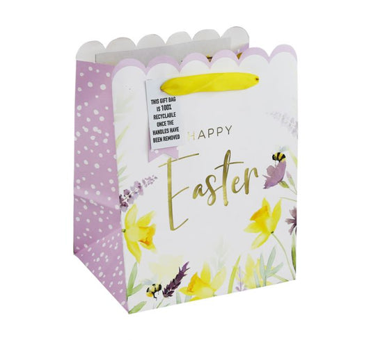 EASTER IN SPRING MEDIUM WIDE GUSSET GIFT BAG