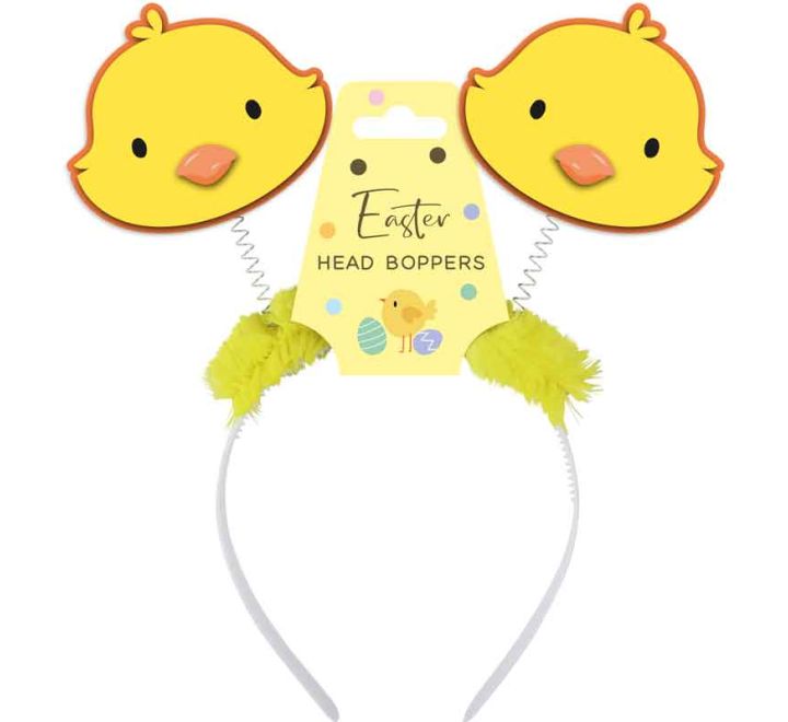 EASTER CHICK HEAD BOPPER