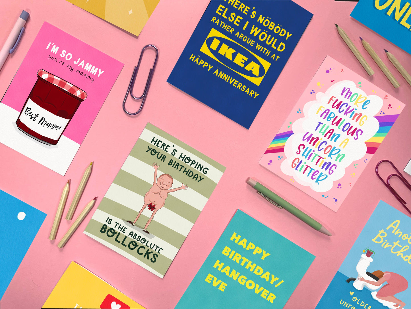 Funny Mother’s Day Card - A6 - Rude Shitfaced Cleaning Card