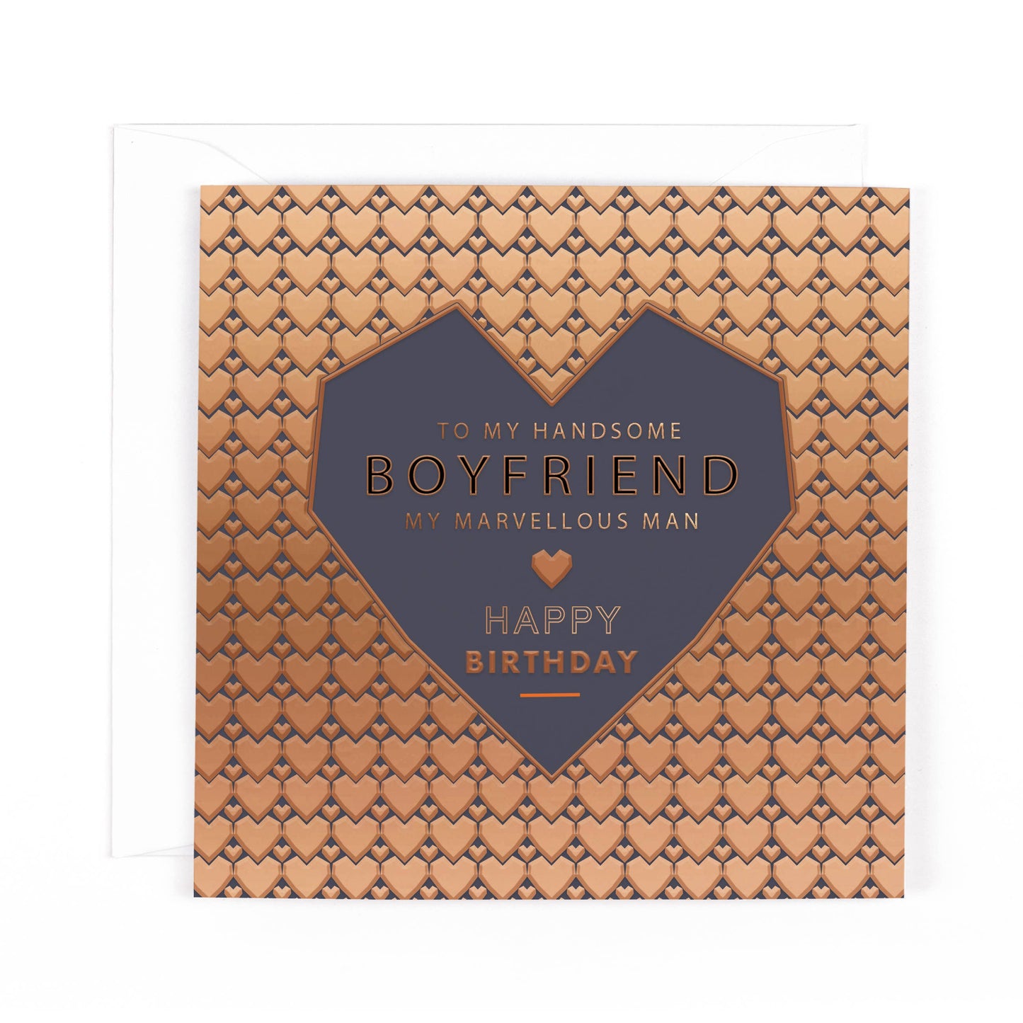 Pocket Square Boyfriend Birthday Card