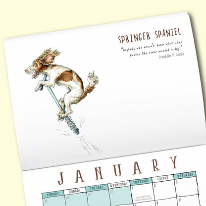 Mutts Nuts Calendar 2026 - Dogs Calendar