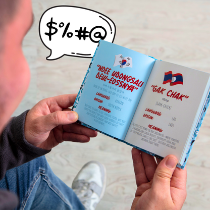 How To Swear in 96 Languages Gift Book - Novelty Gifts