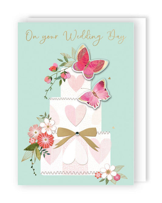 Wedding Day - Cake&Butterflies - Yours Truly - Second Nature