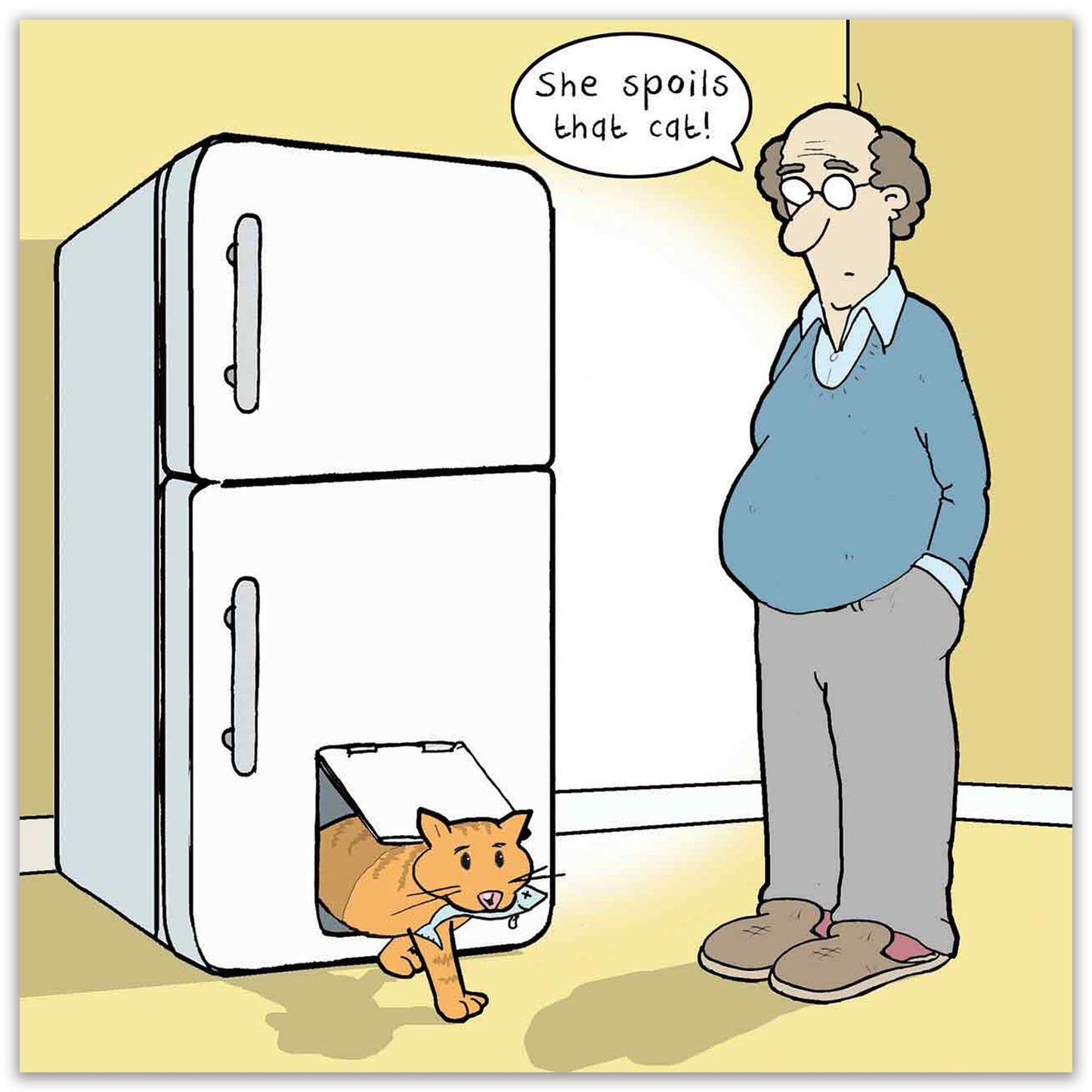 Spoil That Cat - Funny Cat Card