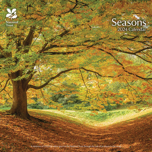 Seasons, National Trust (Pfp) Wall Calendar 2024