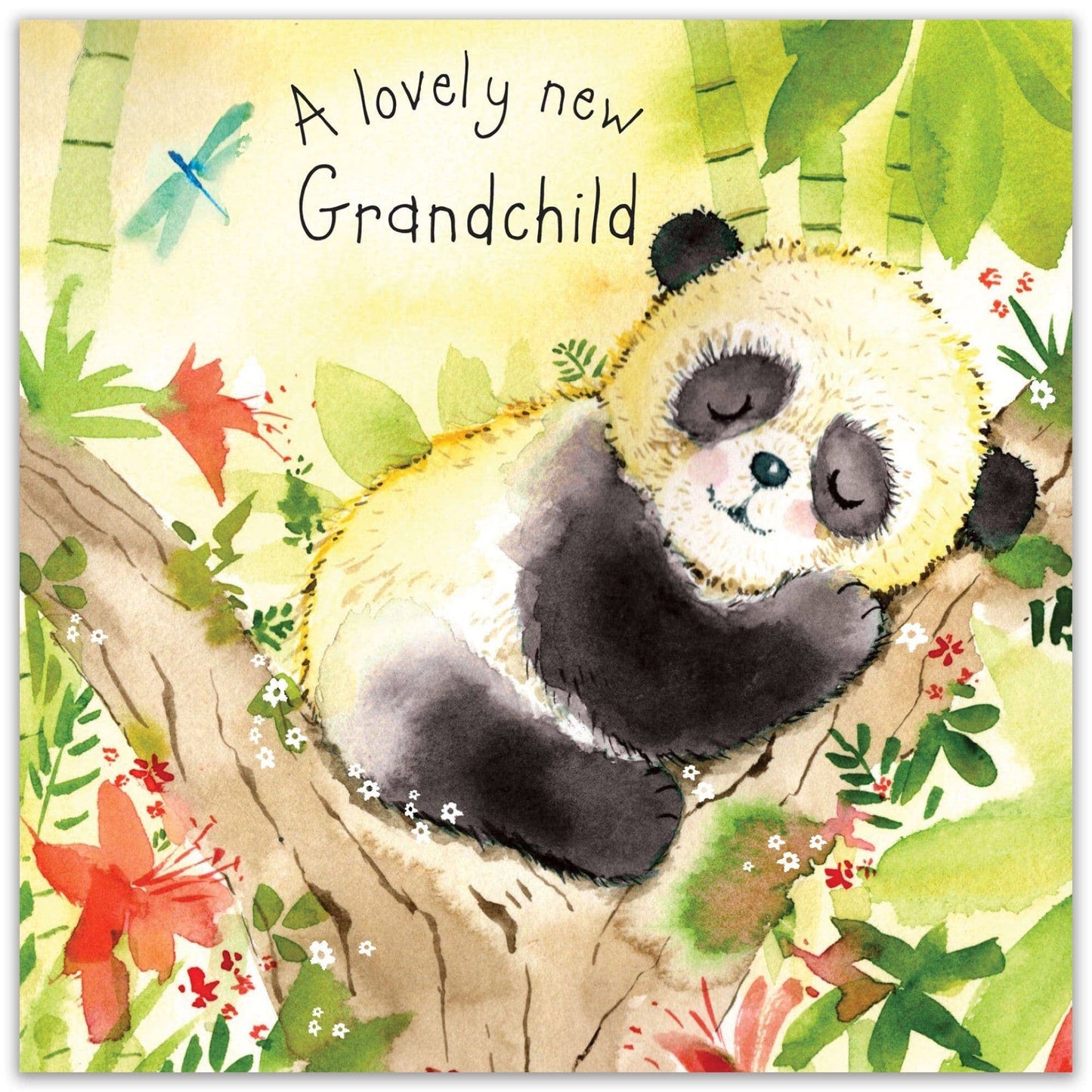 New Grandchild Card Panda