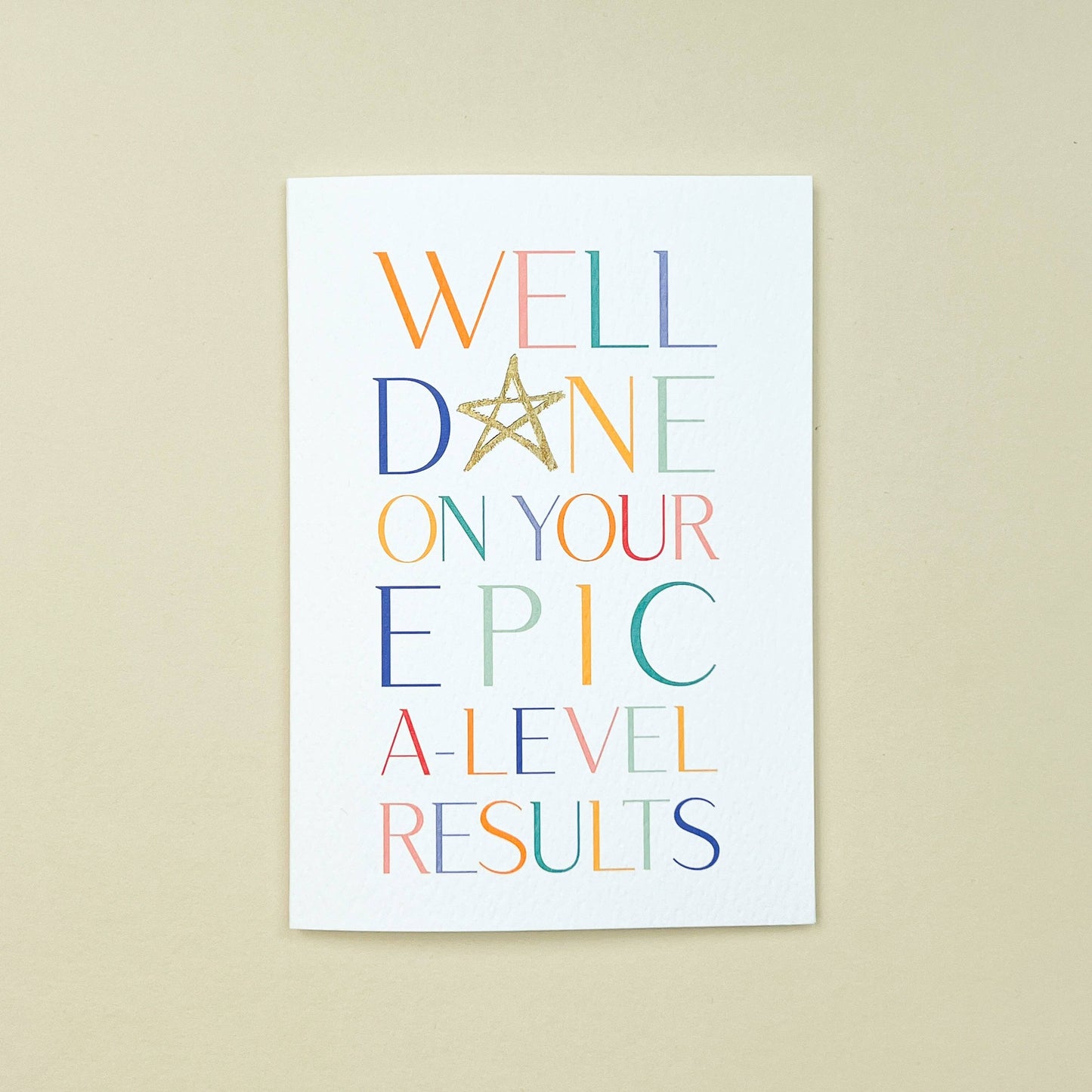 Well Done on your Amazing A-Level Results
