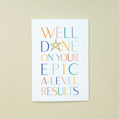 Well Done on your Amazing A-Level Results