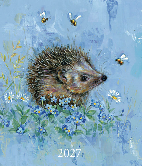 Fashion Diary Hedgehog Sq Pk Diary 2027