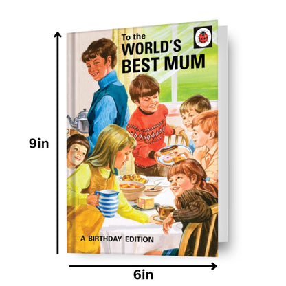 Ladybird Books 'World's Best Mum' Birthday Card