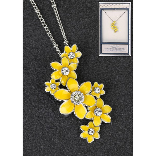 Equilibrium Radiant Daffodil Cluster Necklace