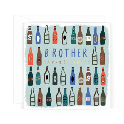 Cobalt Brother Beers Birthday Card