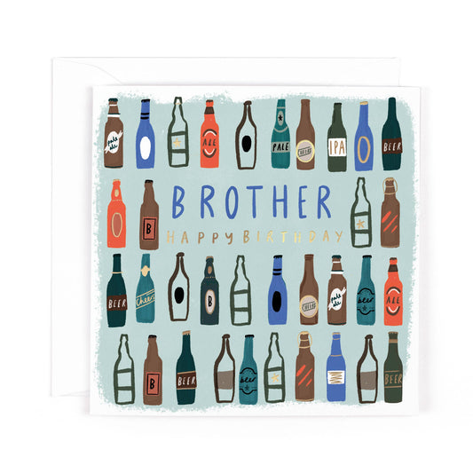 Cobalt Brother Beers Birthday Card