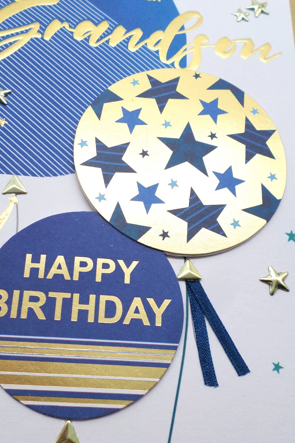 Grandson - Balloons - Champagne - Second Nature