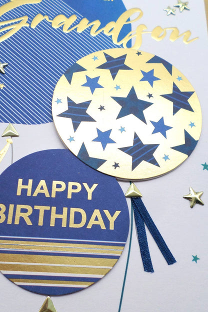 Grandson - Balloons - Champagne - Second Nature