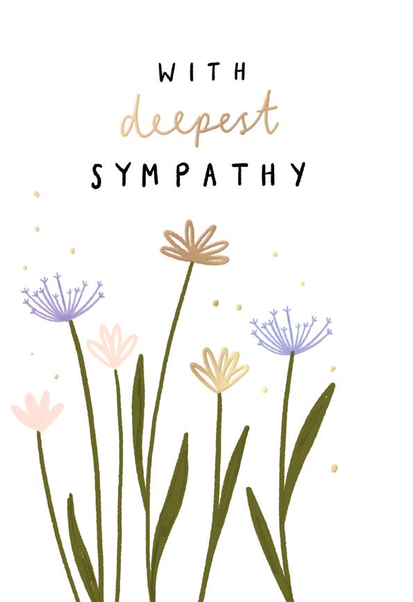 Confetti Sympathy Flowers