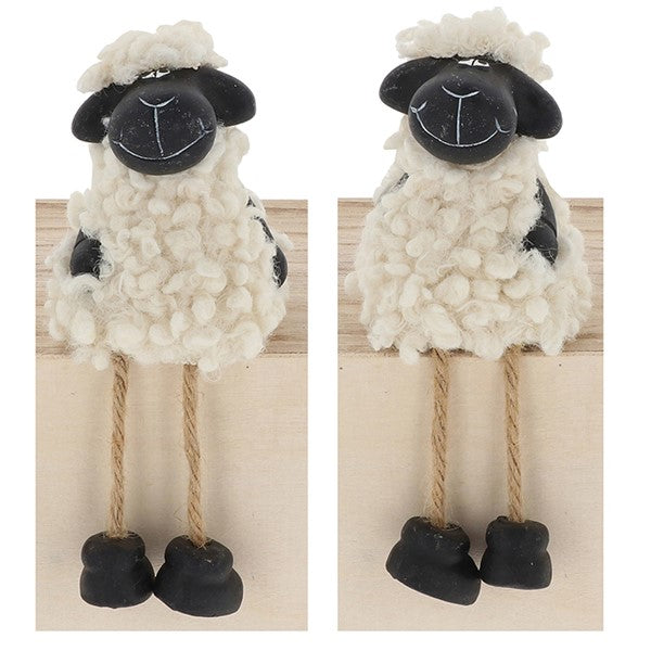 Black Faced Sheep Dangly Leg Small