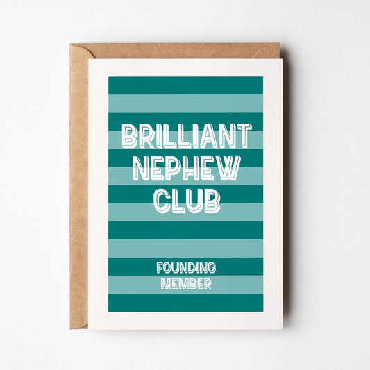 Brilliant Nephew Club - Family Card