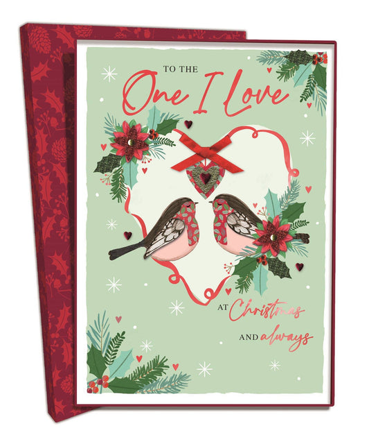 One I Love - Christmas Card -Luxury Lavish Box-Second Nature