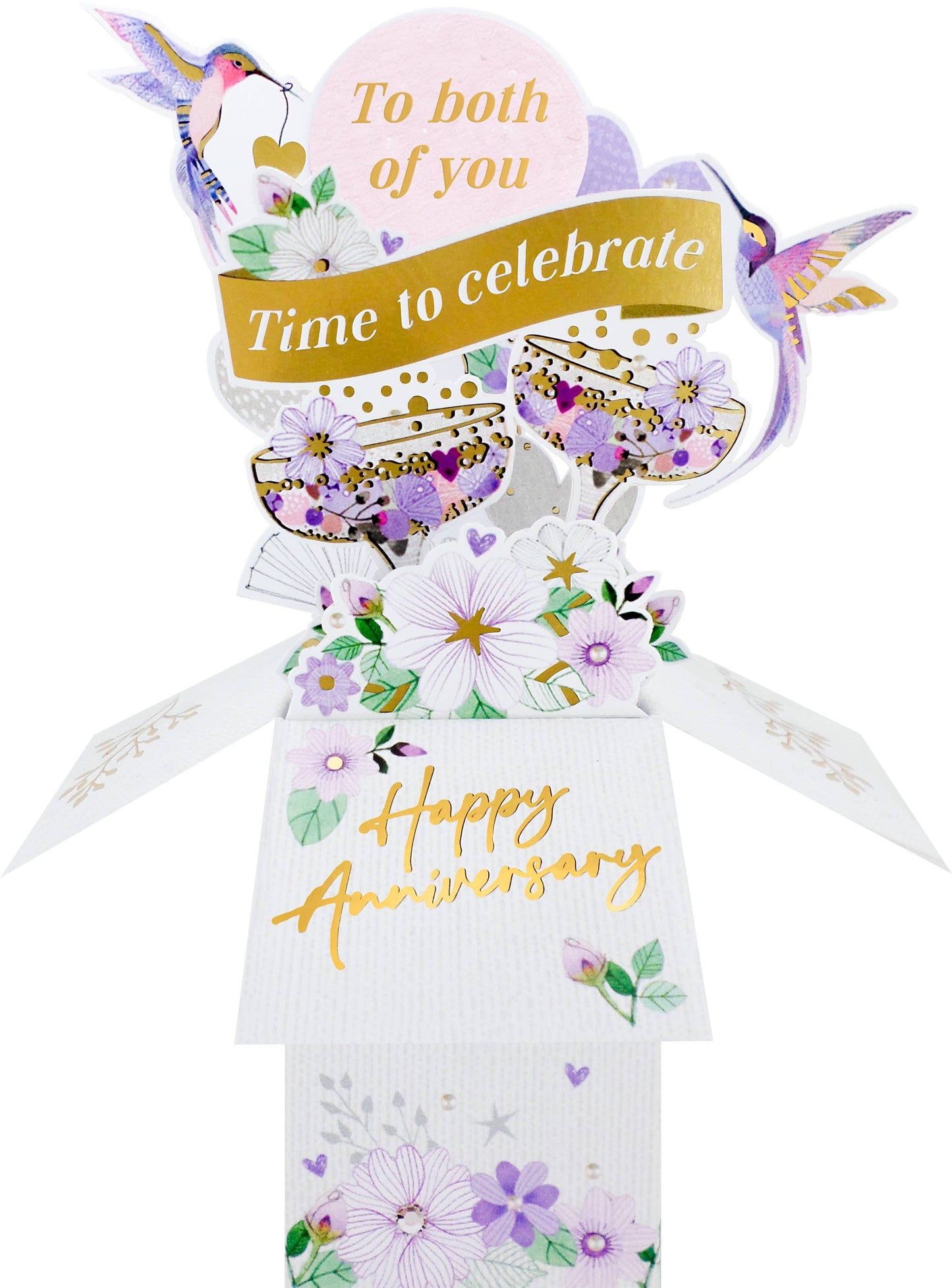 Happy Anniversary - 3D PopUp's GreetingCard - Second Nature