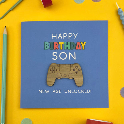 Gaming 'Son' Birthday Card