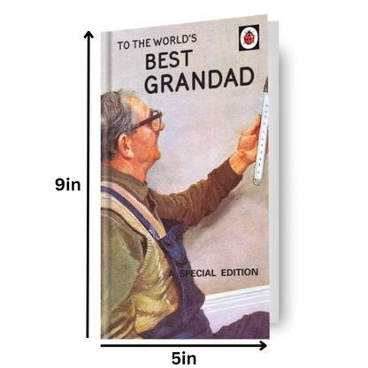 Ladybird Books 'Grandad'  Birthday Card