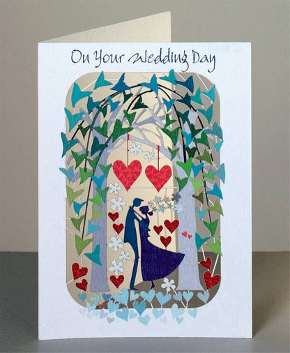 On Your Wedding Day - Bride and Groom Wedding Card