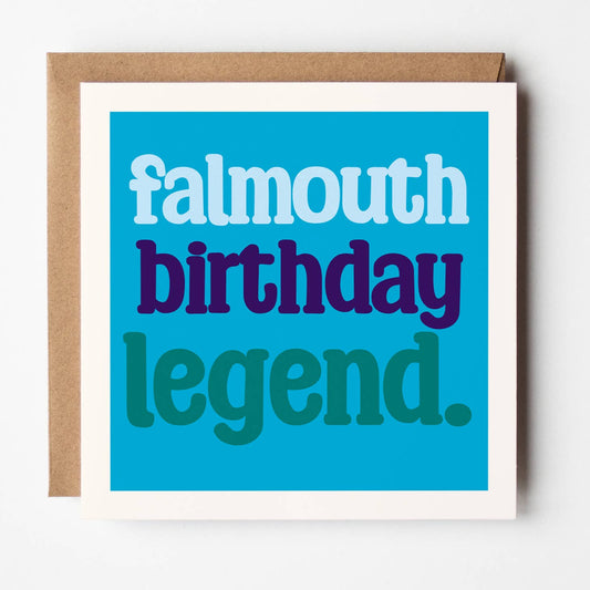 Birthday Legend - Add Town Customised Card