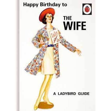Ladybird Books 'The Wife' Birthday Card