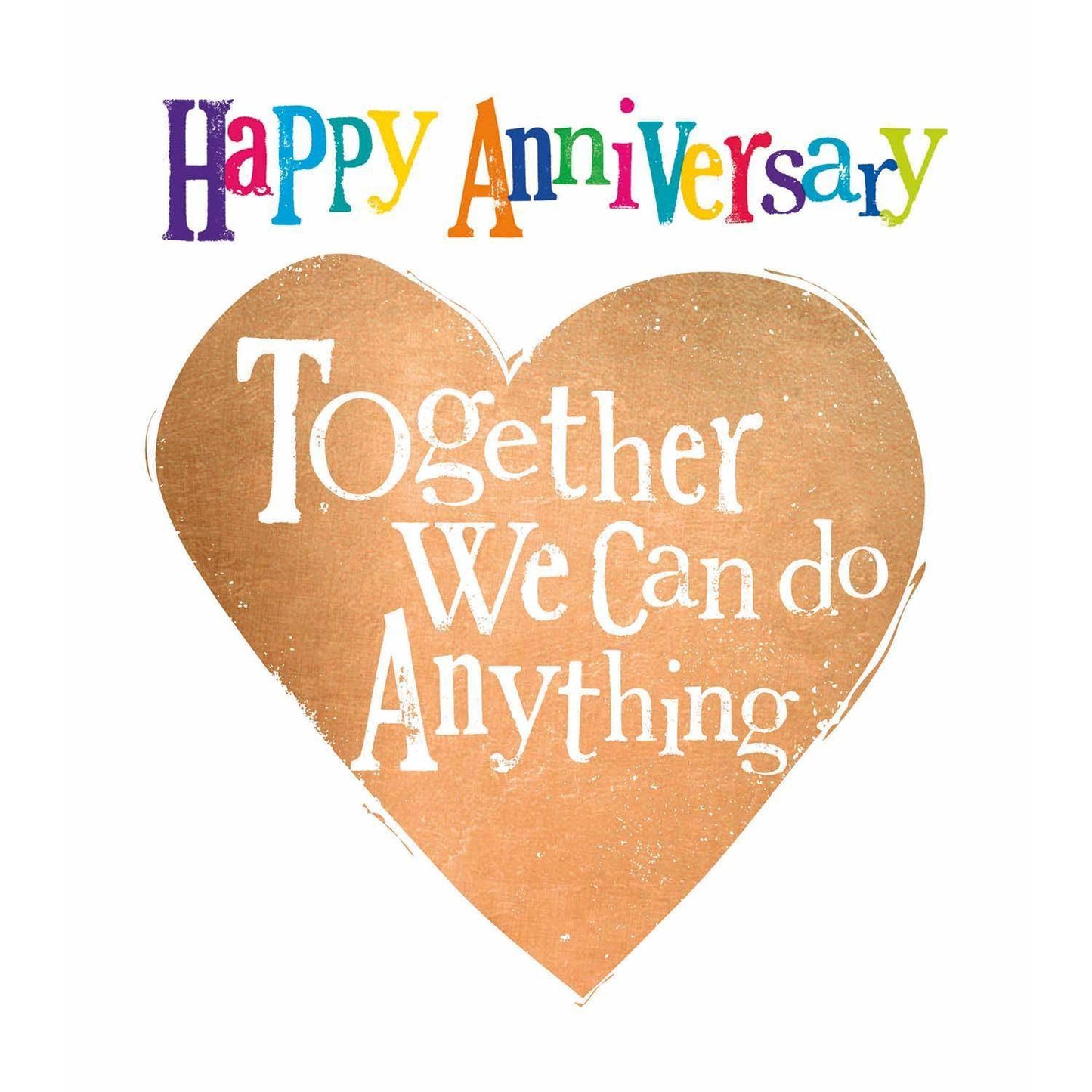 Brightside 'Together We Can Do Anything' Anniversary Card