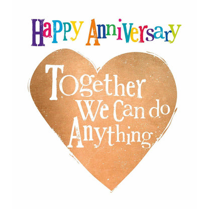 Brightside 'Together We Can Do Anything' Anniversary Card