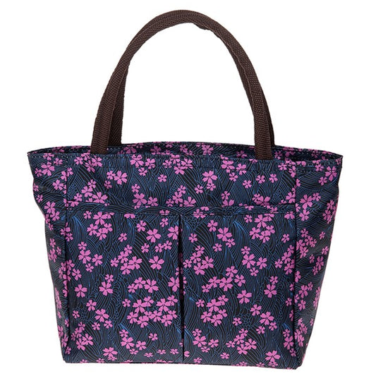 Cherry Blossom Waterproof Handbag Pink