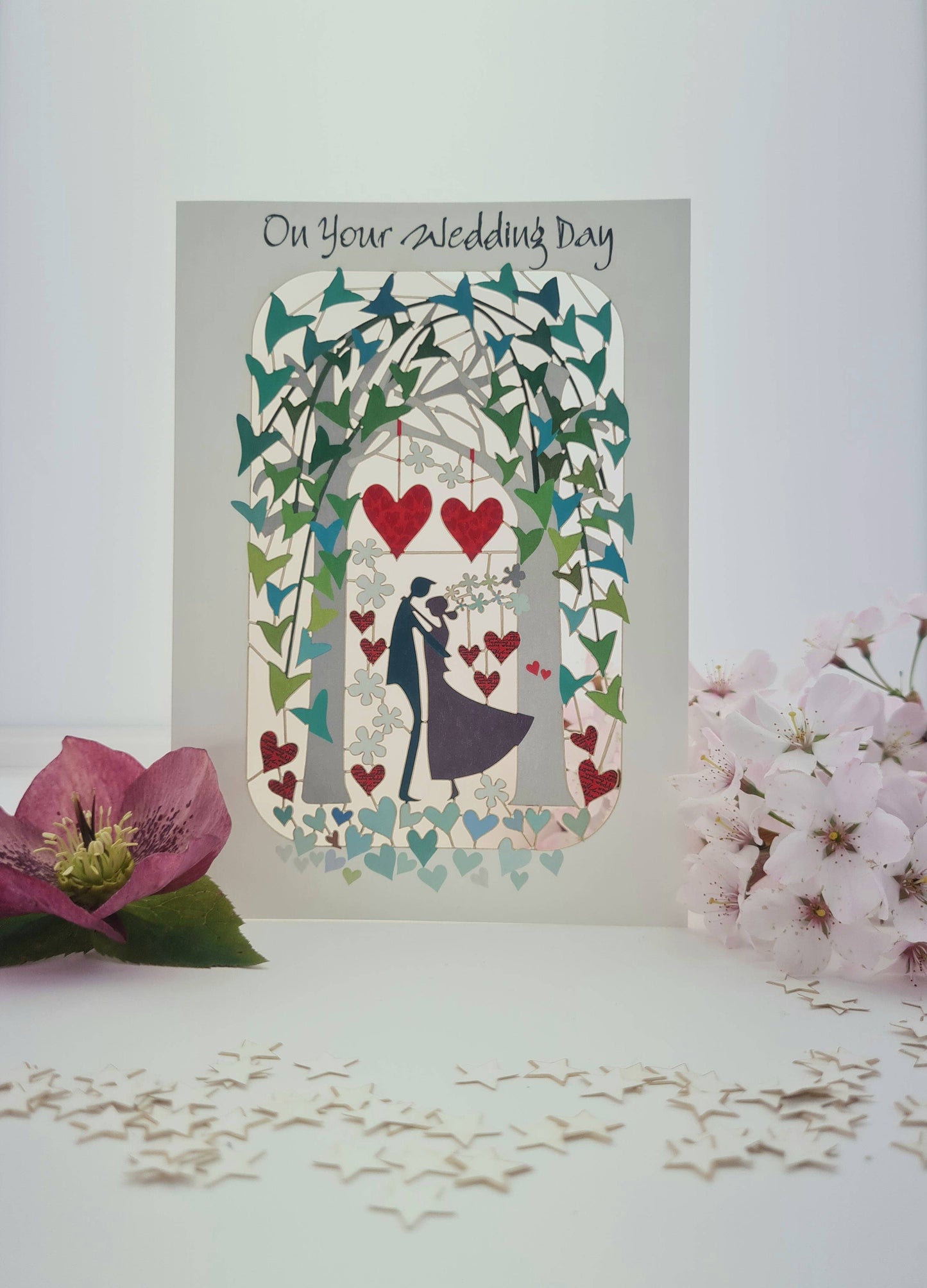 On Your Wedding Day - Bride and Groom Wedding Card