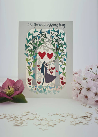On Your Wedding Day - Bride and Groom Wedding Card