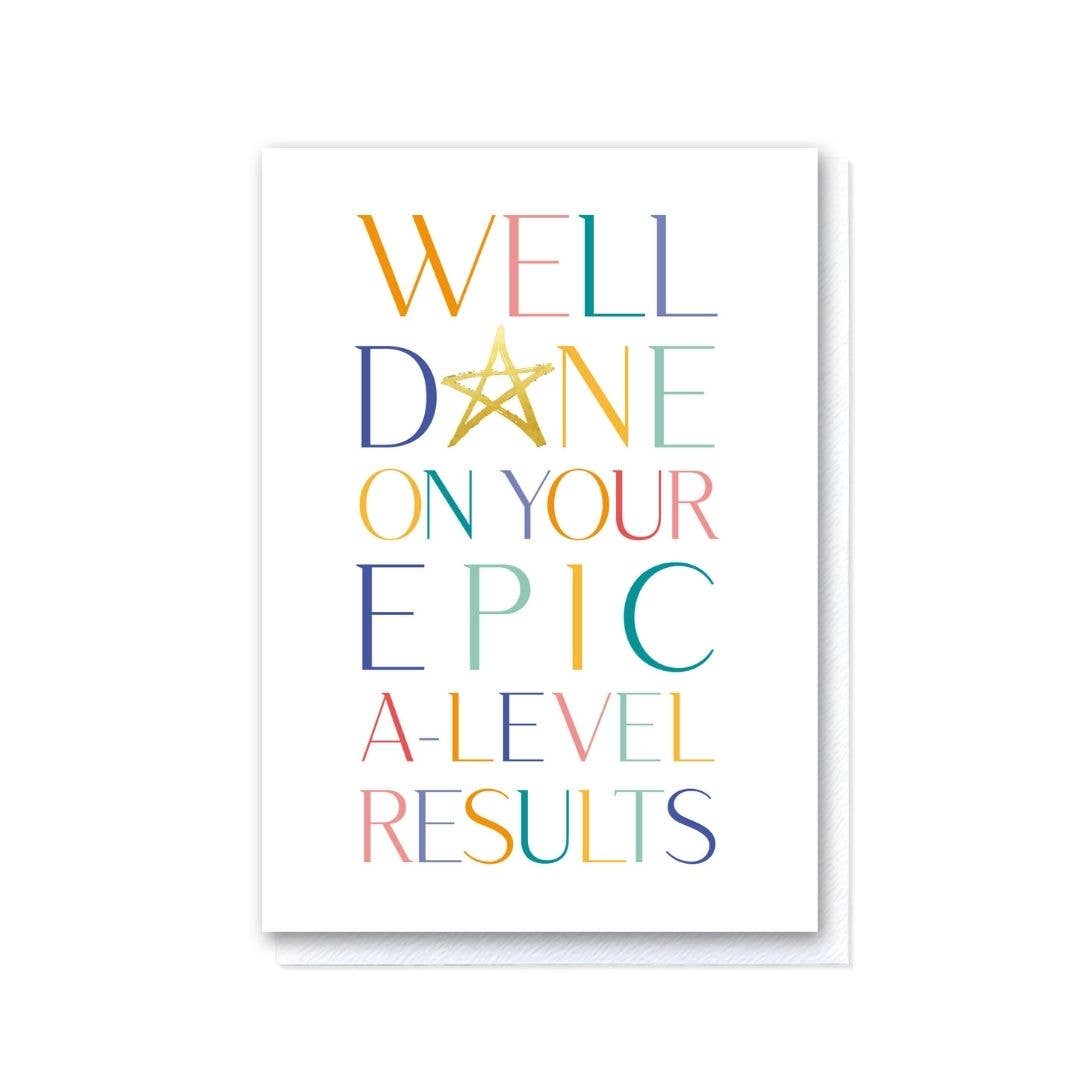 Well Done on your Amazing A-Level Results