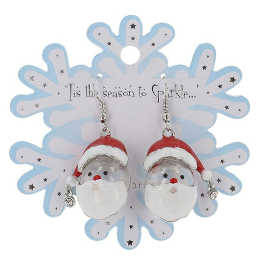 Xmas Novelty Earrings Santa