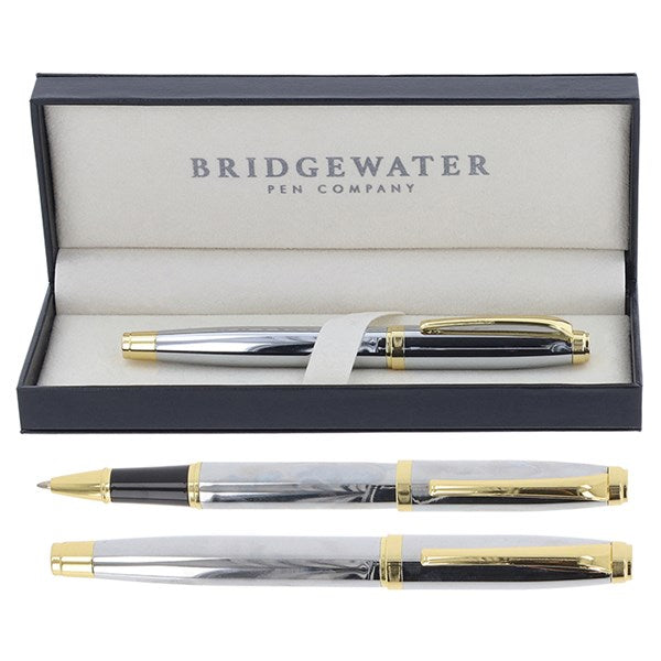 Bridgewater Chester Chrome & Gold Roller Ball