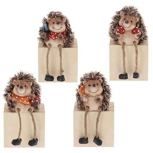Happy Hedgehog Dangly Leg Small